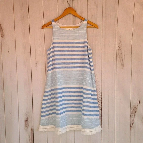 Vineyard Vines Blue and White Striped Dress - Picture 2 of 12